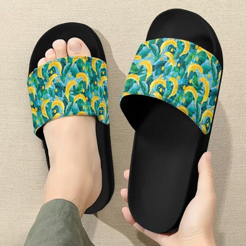 Slippers for Women House Slippers Bathroom Sandals Comfort Lightweight Indoor Non-Slip Single Band Shower Shoes3