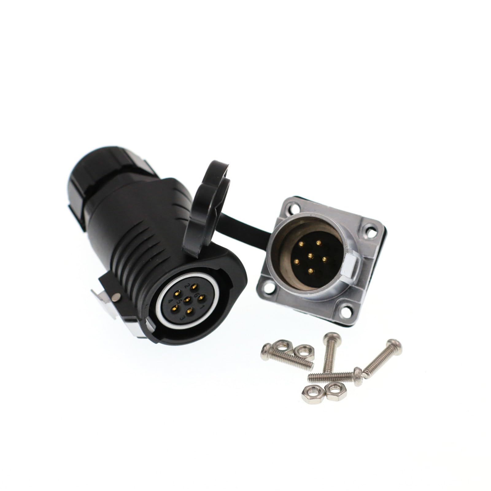 HangTon LP20 Connecteur Circulaire 9 Broches 5 A Montage Sur