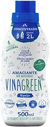 Vinagreen Amaciante de Roupas Concentrado Algodão - 500Ml