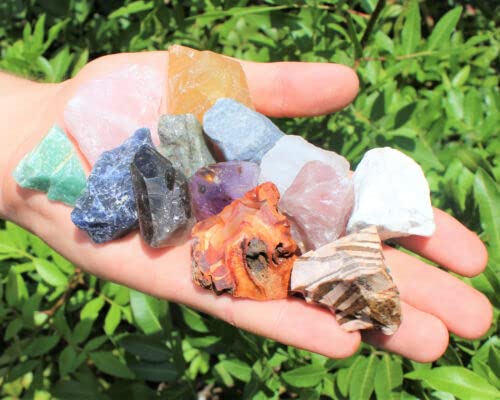 Gemme di Artigiani Misti sfusi da 1000 carati Cristallo Naturale Grezzo Grezzo Decorazione della Stanza