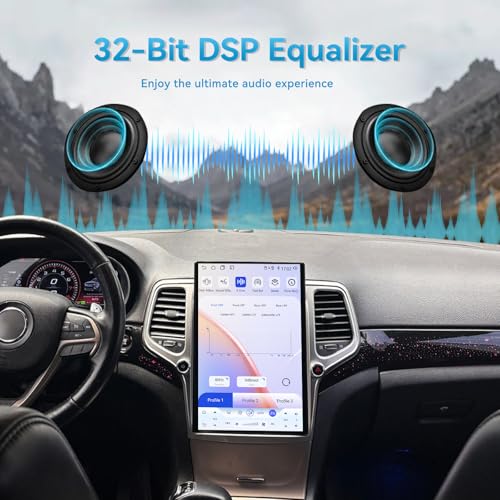 Image of 14.5 Inch for Tesla-Style Touchscre for Jeep Grand Cherokee 2014-2020