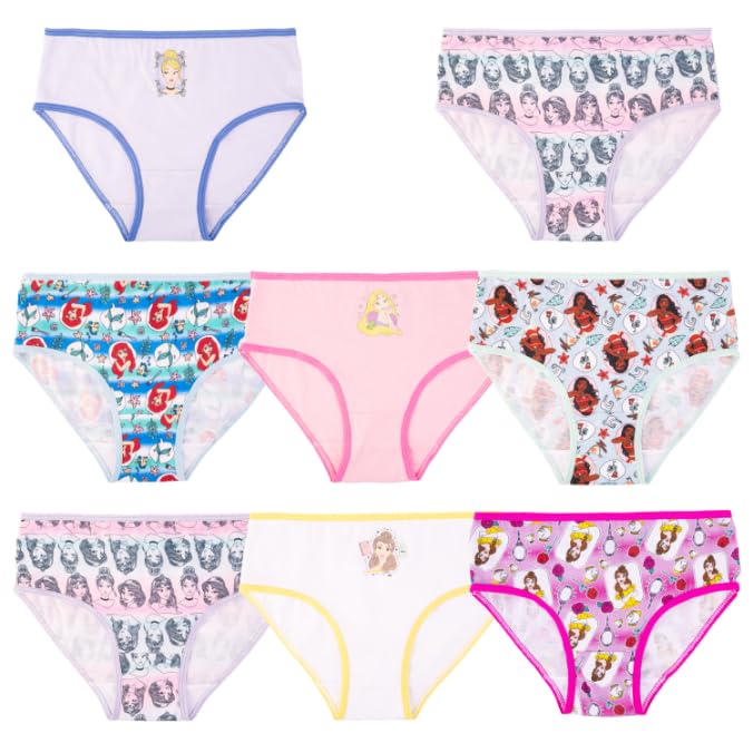 Handcraft Girls Panties Frozen Toy Story Baby Shark Wonder Woman Underwear 8-Pack Toddler Little Kid Big Kid Briefs