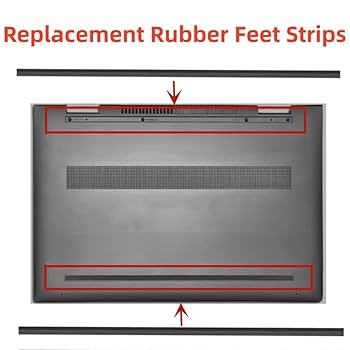 Deal4GO 2-Pack Non-Slip Bottom Case Rubber Feet Bumper