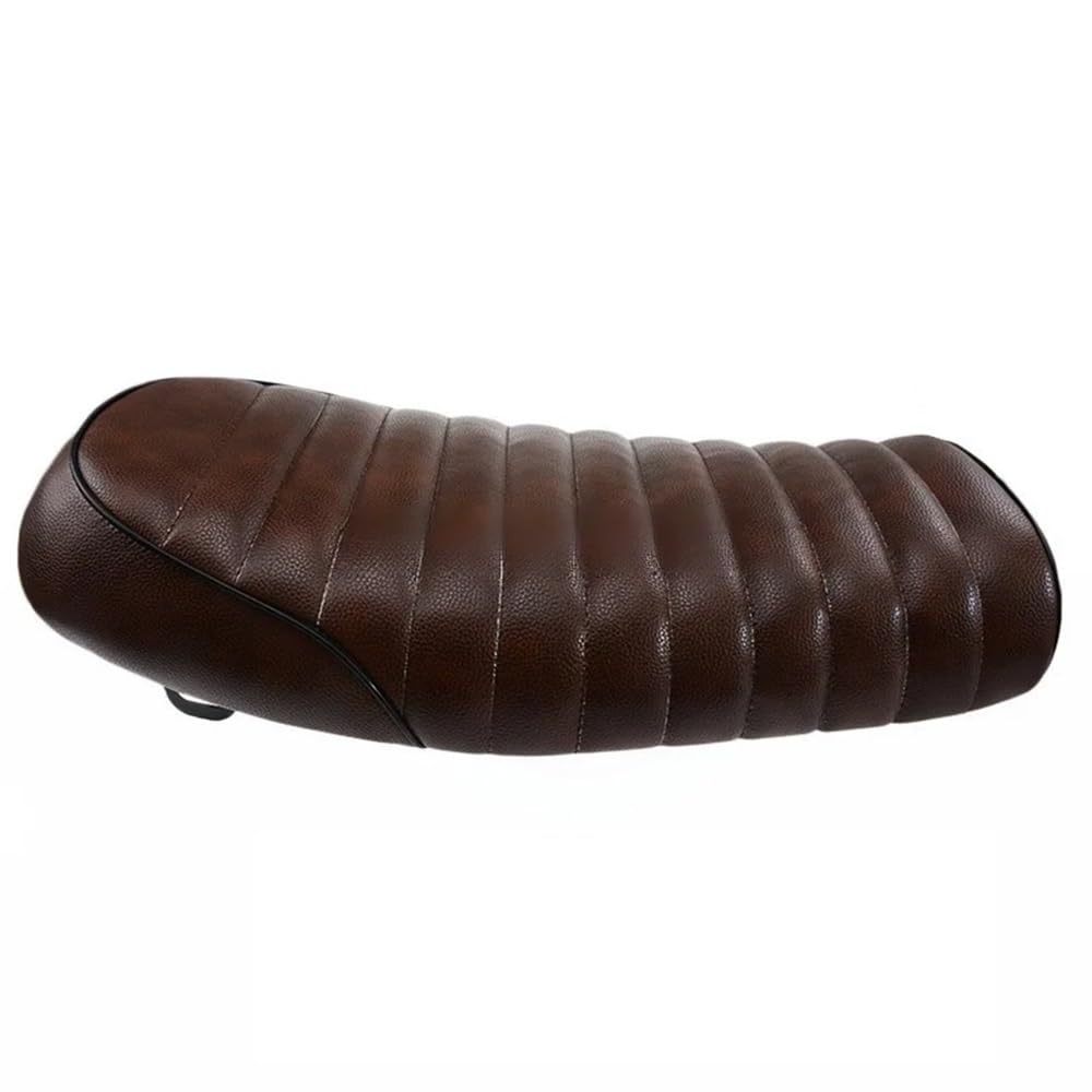 Cojín trasero caterpillar de moto con acolchado cómodo y diseño ergonómico vintage 6