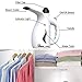 Iextreme 200ml Garment Steamer, Holan Handheld Mini Portable Clothes Steamer, Fast Heat-up Fabric Steamer Wrinkle Remover with Two Brushes Perfect for Home & Travel, for Men/Women