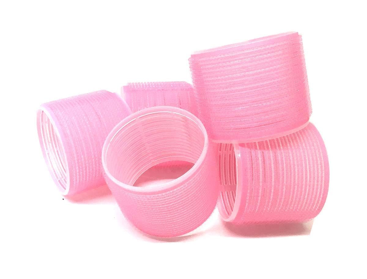 Spoken 6 Pack Super Jumbo Self Grip Hair Rollers Pro Salon Hairdressing - Big Curlers Create Volume For Long Hair-image-22
