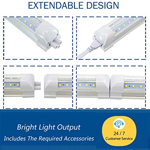LED Shop Light, T8 Integrated Tube Light, LED Garage Light, Double Side
