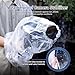 2 Pcs Camera Rain Coat for DSLR Cameras & Stabilizer, Clear Gimbal Stabilizer Rain Cover for DJI RS 4 Pro RS4 RS 3 Mini Pro,RSC 2,RS 2,Ronin-SC S, Weebill 3S,Crane 4 M 3S 2S Plus, Rain & Dust Sleeve