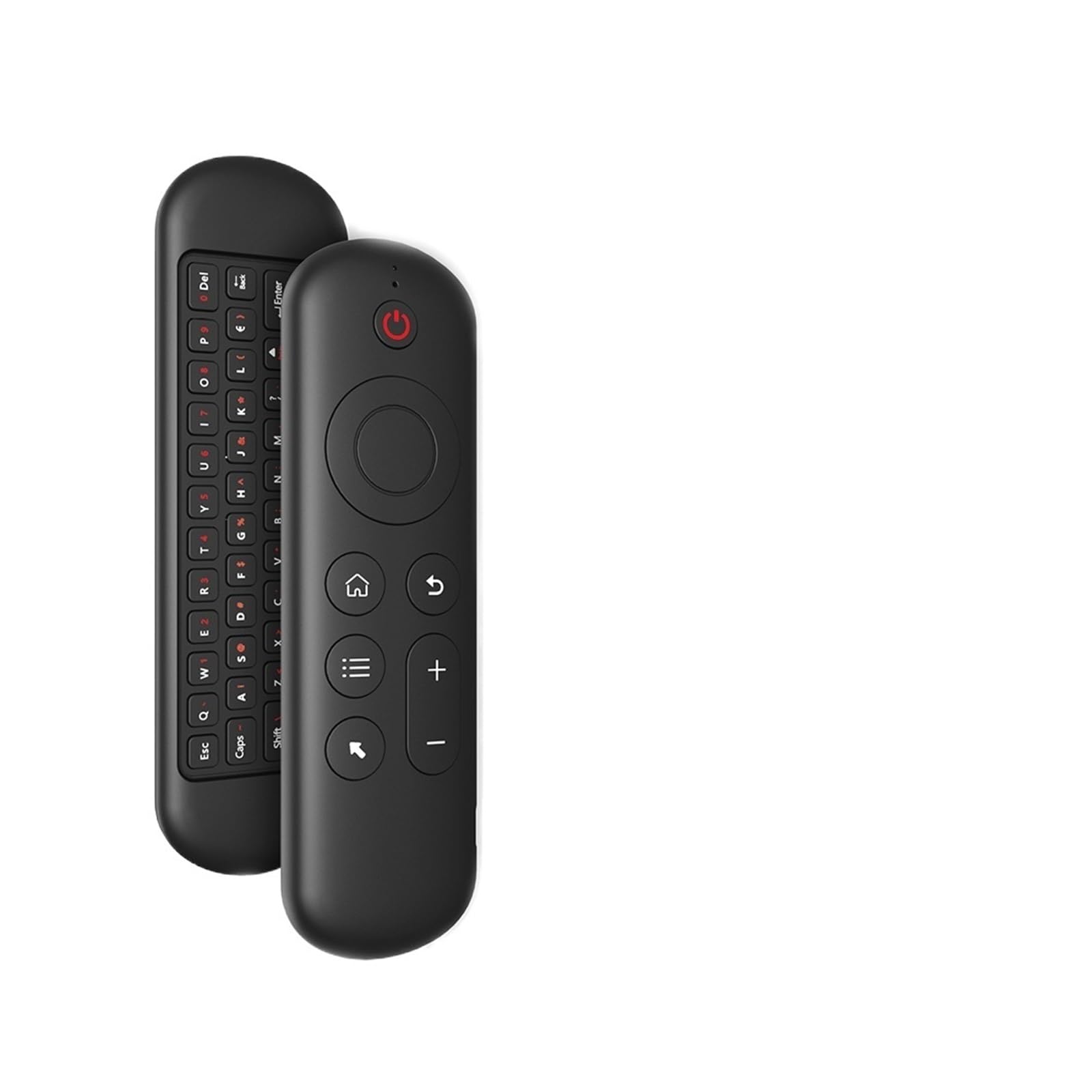 Air Mouse Telecomando di ricambio wireless Bluetooth 2.4G con tastiera retroilluminata a 7 colori, compatibile con Android TV Box (standard M5)
