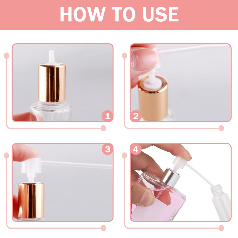 Dispenser di profumo da 50 pezzi estrattore drto universale adattatore per siringa di profumo convertore di profumo riutilizzabile strumento di ricarica portatile  66