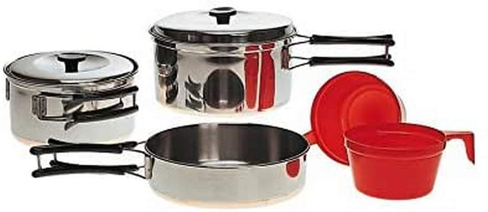 Mil-Tec Koch-Set-14647000 - Set da Cucina, Colore: Oliva