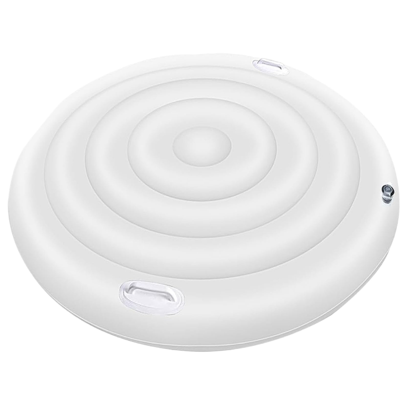 Housse de protection pour jacuzzi gonflable, 145 cm, isolée, coupe-vent et imperméable, housse ronde avec poignées, économie d'énergie pour spa