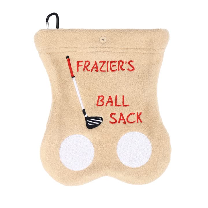 Personalised Custom Embroidery Name Golf Ball Storage Bag Golf Accessories