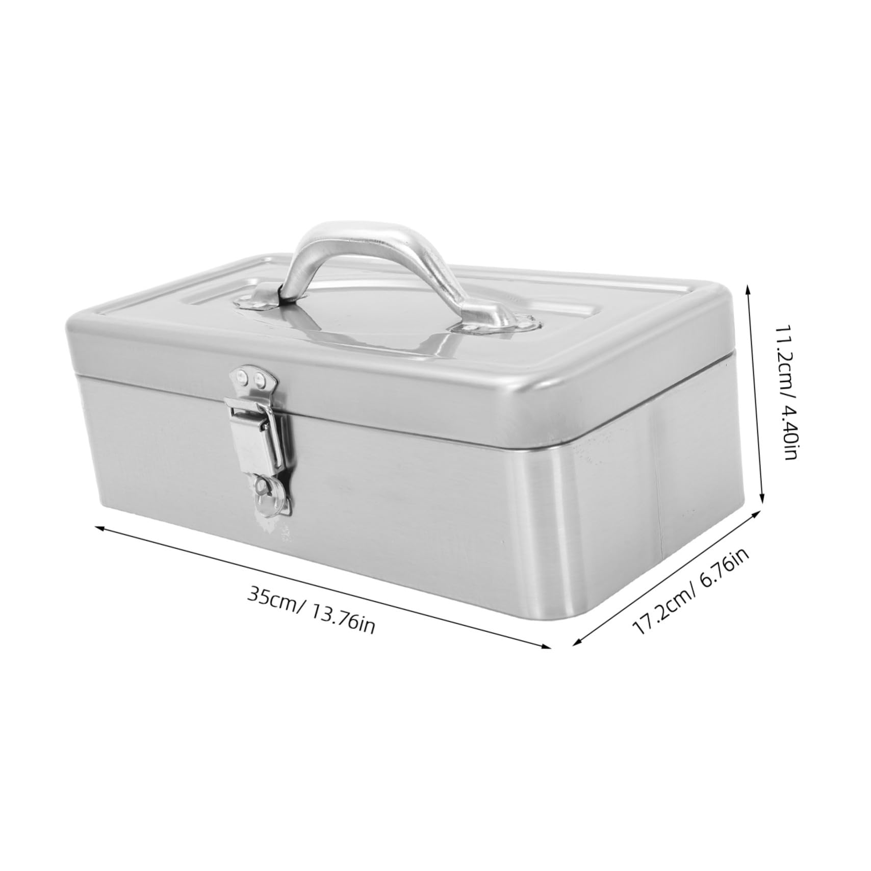 NUOBESTY Degli Attrezzi Di Capacità Degli Attrezzi Portatile In Acciaio