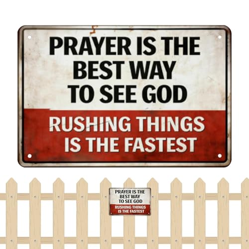 No Trespassing Sign - High Visibility Wall Decor Warning Signage No Trespassing | Private Property Sign For Fence | Metal Decora