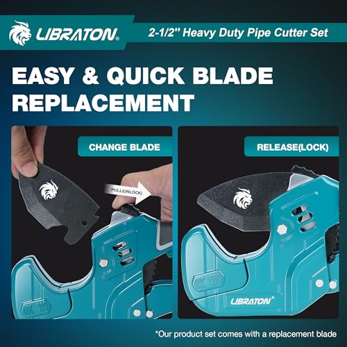 Libraton Heavy-Duty PVC Pipe Cutter