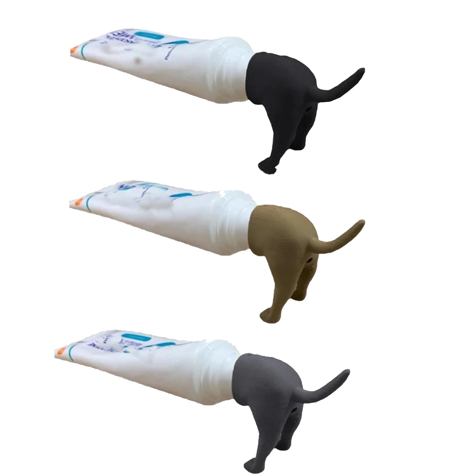 Buy FOLENZU Pooping Dog Butt Toothpaste Topper, Toothpaste Topper