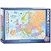 empireposter Landkarte von Europa 1000 Teile Puzzle Format 68x48 cm