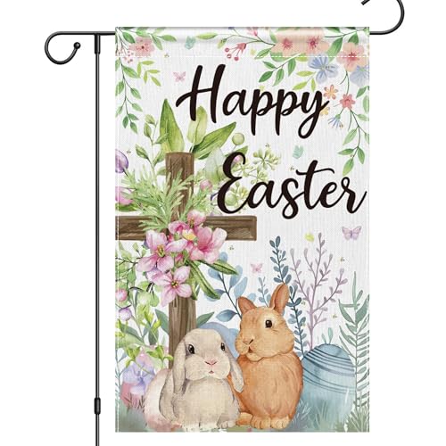 OHOME Easter Decorations - Happy Easter Garden...