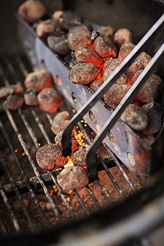 RÖSLE Kohlezange, Hochwertige Grillkohlezange zum Positionieren heißer Holzkohle, Edelstahl 18/10, spülmaschinengeeignet – Bild 4