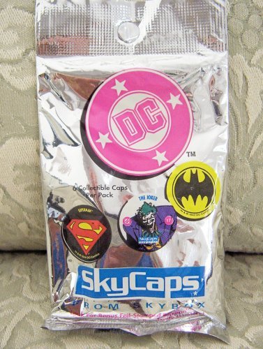 1993 DC Skycaps (Pog) 6-Cap Pack