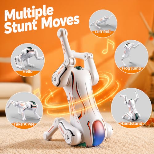 Remote Control Smart robot Dogs,Toys for Boys Girls Christmas Birthday Gift - Image 3