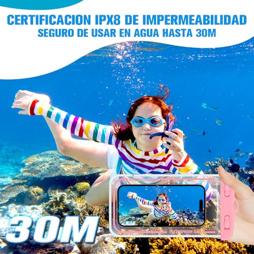 Accesorios De Telefonía, Wireless bolsa celular contra agua Marca BSMKD (2)