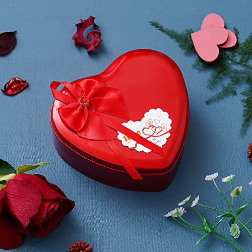 eCraftIndia Heart Shaped Gift Box with Red Roses and Teddy Bear - Valentine Gifts for Girlfriend, Boyfriend, Husband, Wife 6 51nQirw4cvL