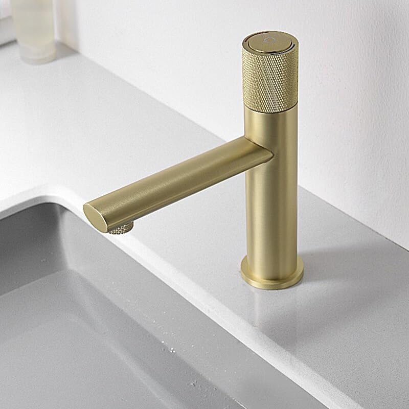 Mitigeur d'eau monté sur le pont en chrome brillant pour lavabo de salle de bain