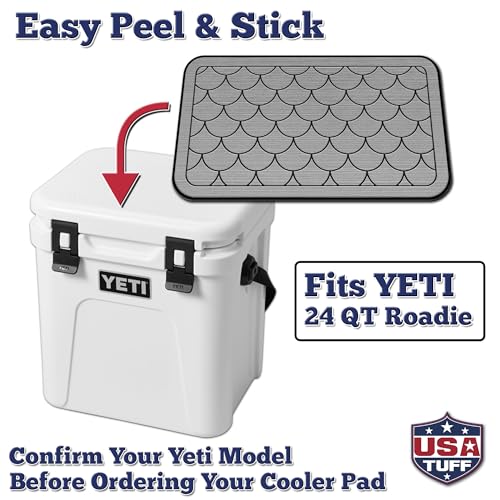 Image of USATuff SeaDek EVA Mat Cooler Pad fits YETI | Peel & Stick Application | Non Slip Comfort Accessories
