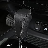 Vista 57 de Great-luck Funda Protectora de Perilla de Palanca de Cambios Automática de Cuero Genuino con Moldura, Accesorios Interiores Personalizados