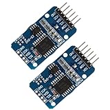 Real Time Clock RTC Modul, AT24C32 I2C Modul, RTC DS3231M I2C Echtzeituhr, Hohe Präzision 24C32 Speicher Uhrmodul, Kompatibel mit I2C Echtzeituhr, Real Time Clock RTC, Kompatibel mit Arduino, 2 Stück