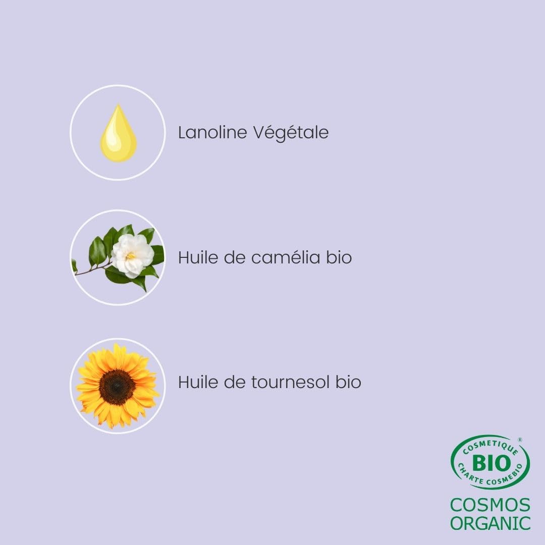 Téane - Huile bébé multi-soins certifiée BIO – Peau sèche, sensible à tendance à l’eczéma atopique – Huile de massage et de protection pendant le bain – bébé et enfant - 100 ml