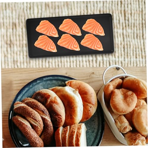 Bandeja Rectangular para Sushi de Cerámica Minimalista miniatura 4