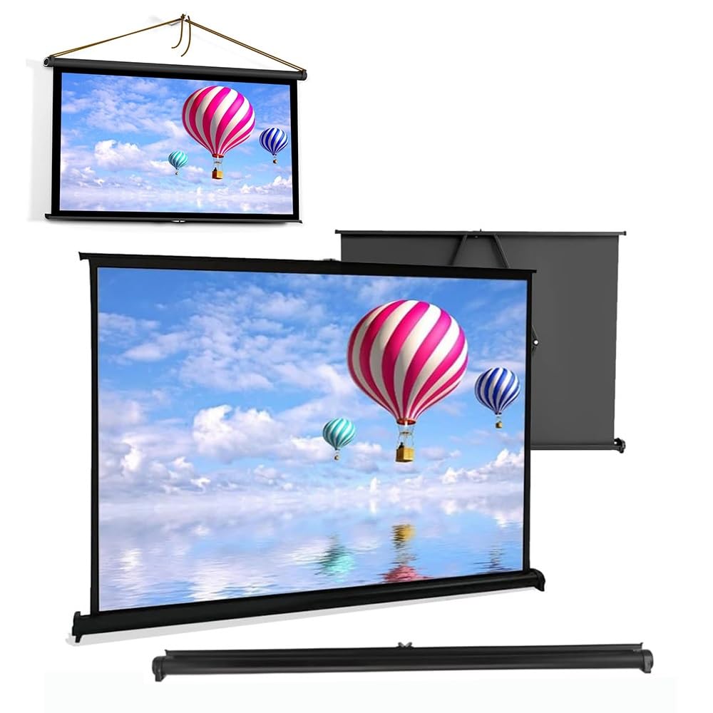 Ecran De Projection Autoportant Écran Vidéoprojecteur Bureau