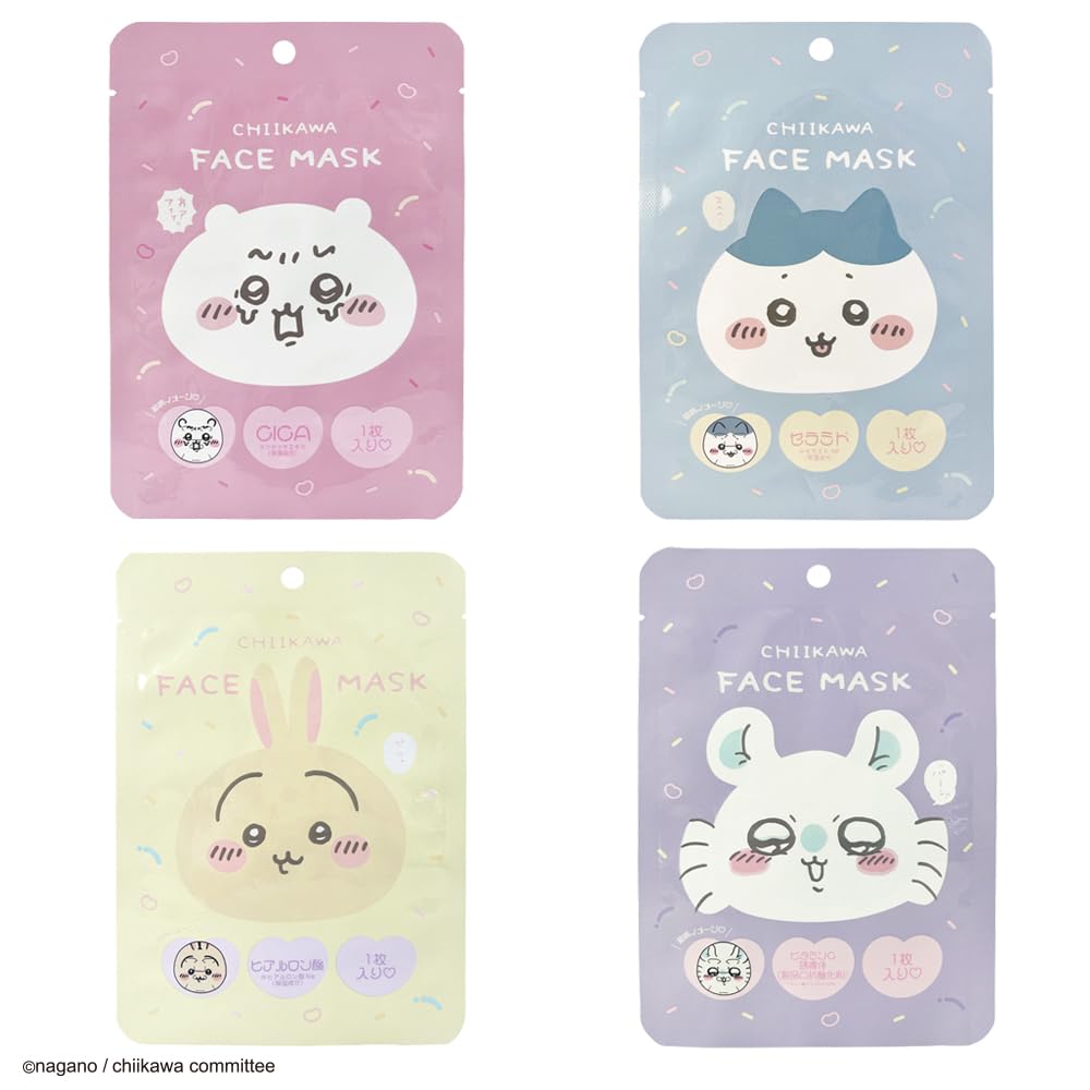 Amazon.co.jp: 粧美堂 ちいかわ フェイスマスク ちいかわ 467413