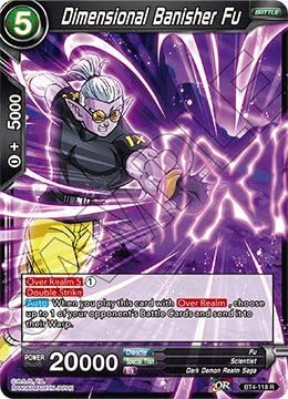 Dragon Ball Super TCG - Dimensional Banisher Fu - BT4-118 - R - Series 4: Colossal Warfare