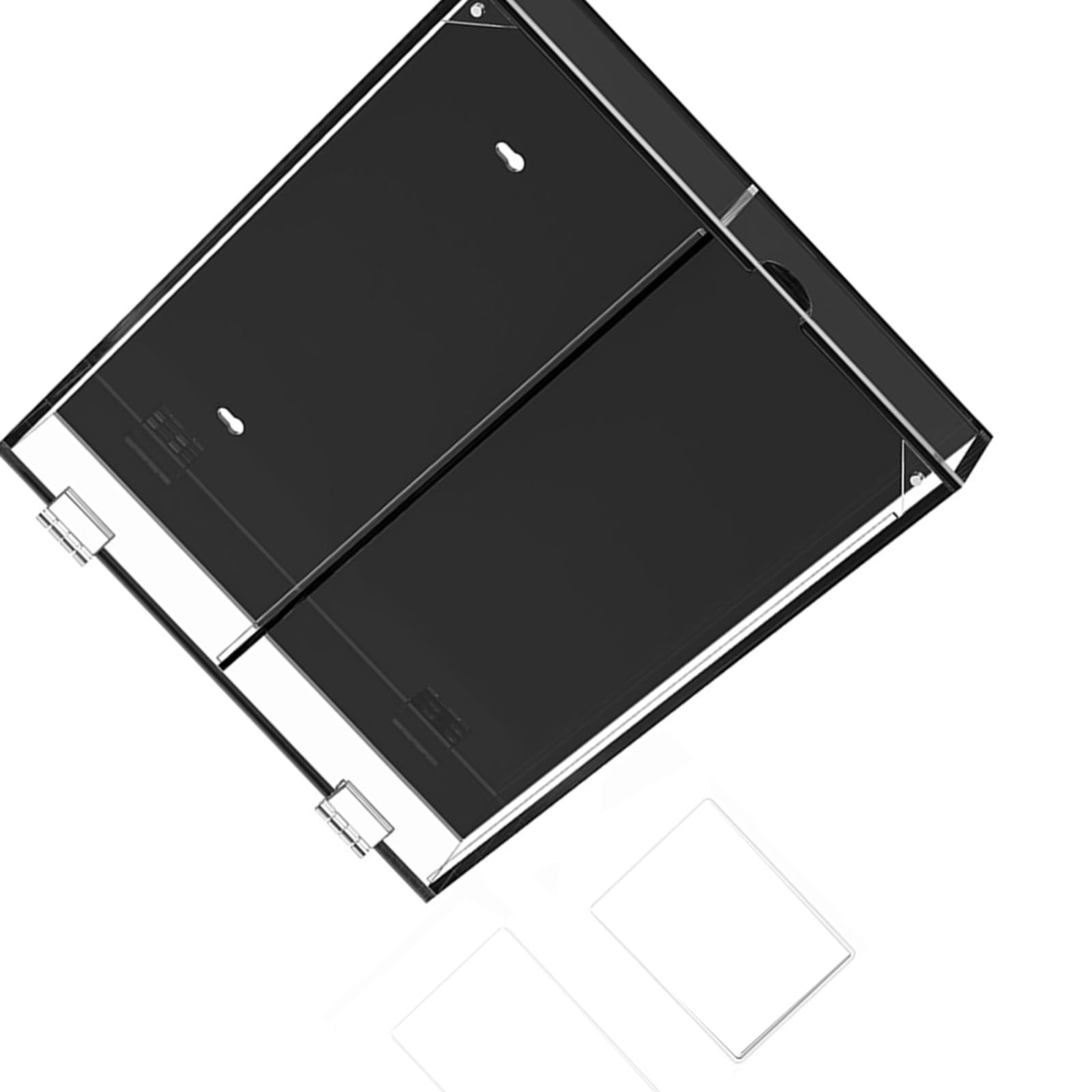 Tsophreniq Strong Trading Card Storage Case for Baseball Cards Sturdy Acrylic Build Packaging Assembled Card Showcase