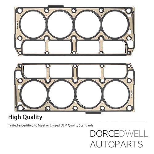 Image of MLS Head Gasket Kit for GM LS V8 6.0L 6.2L LQ4 LQ9 L76 LY6 L92 L99 | 5 Layer Steel Head Gaskets - OE 12610046 12622033 Fits Chevy Buick GMC Pontiac Hummer Cadillac Saab Engine Repair
