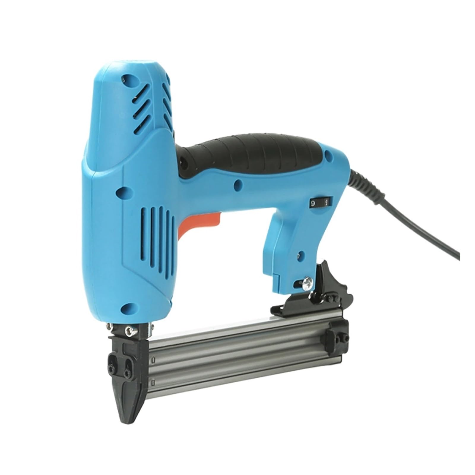 Pneumatic Power Nailer Decorative Tool Electric Nail Gun Pneumatic Stapler for Framing and Carpentry Wood 1800W Furniture Construction Stapler