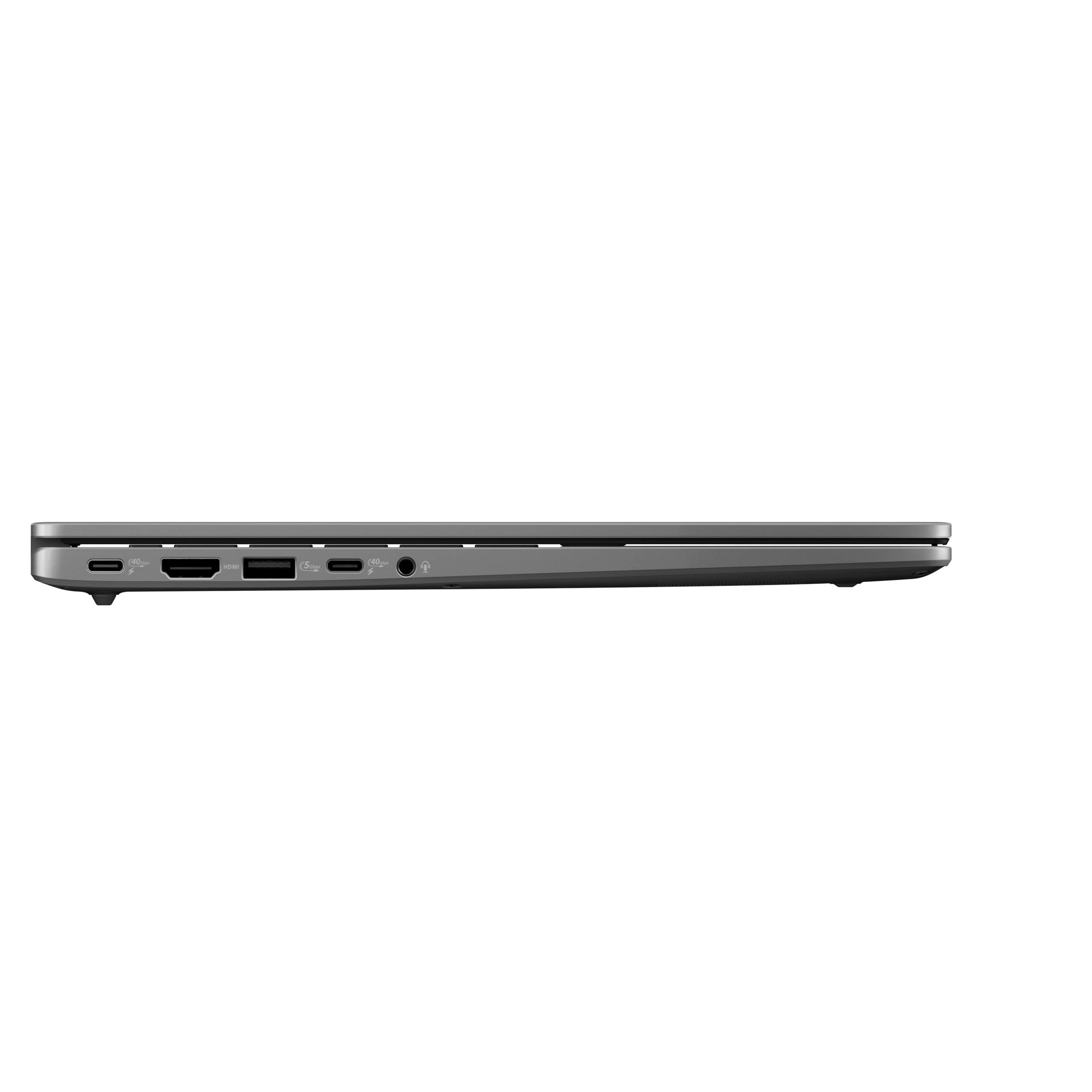 ASUS Vivobook S14 S3407QA#B0GN3KDVMR, Notebook con display 14" IPS, Anti-glare,60Hz, Snapdragon® X X1 26 100 Processor, RAM 16GB, 512GB SSD, WIN11 Home, Grigio