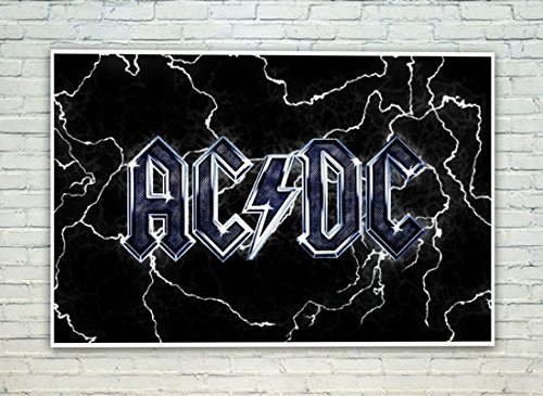Amazon.in: Buy Posterskart AC DC Music Band Lightning Poster for Room ...