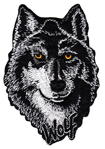 Preisvergleich Produktbild Bügelbilder Wolf Aufnäher