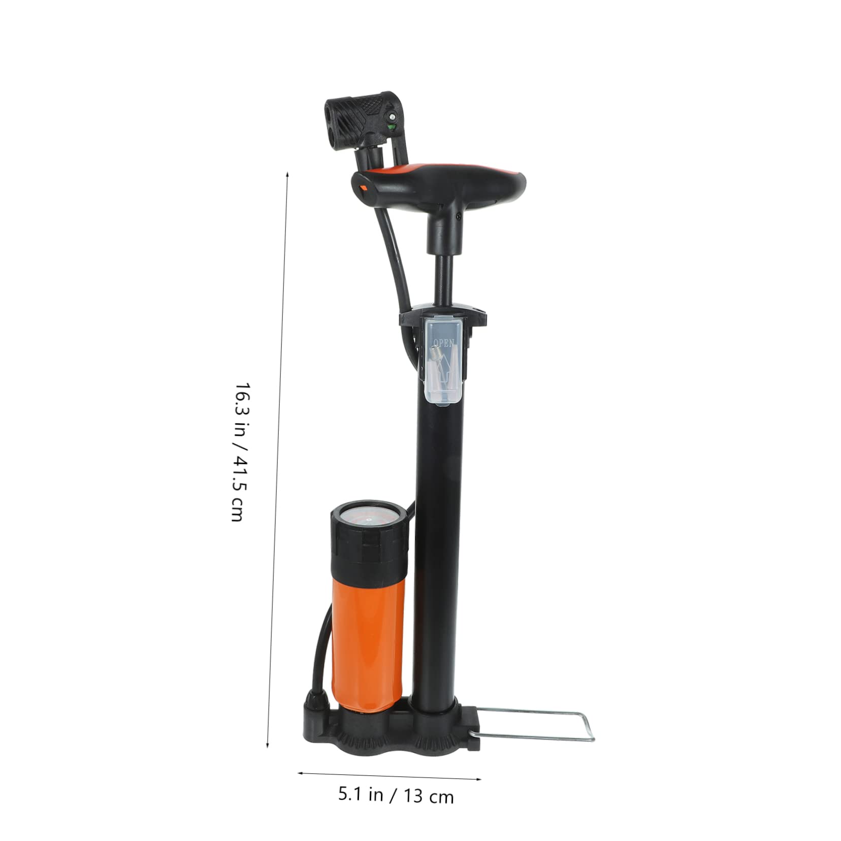 UKCOCO Bomba De Aire Portátil para Bicicleta De Alta Presión Inflador De Neumáticos Doméstico para Ciclismo Accesorio De Inflado De Aire para Bicicleta y Moto