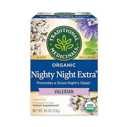 Image of Traditional Medicinals Organic Nighty Night Extra, 16 Tea Bags
