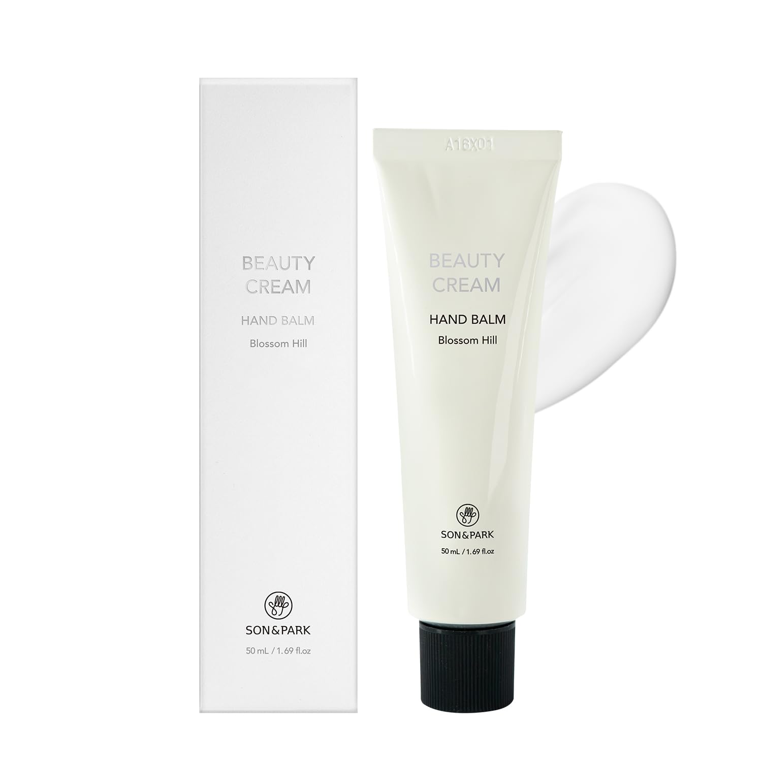 SON&PARK Beauty Water Vegan Hand Balm Cream, Instant Relief Moisturizing Hand Lotion, Shea Butter, Fragrance Hand Balm, On-the-Go Hydration & Protection (50mL, 1.69fl.oz) (1.69fl.oz, Blossom Hill)