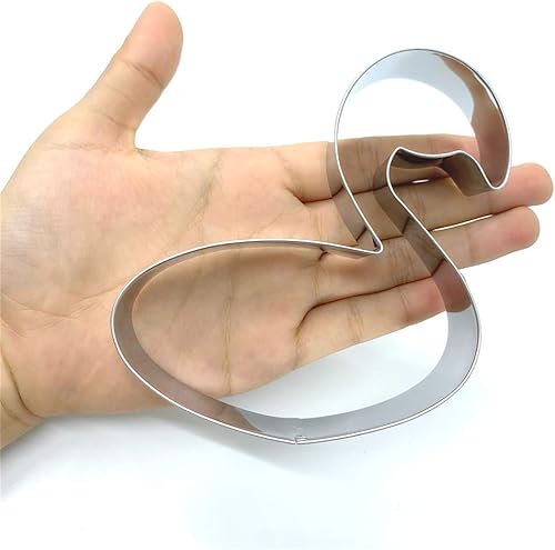 Miniatura 4 de LILIAO Cortador de galletas Flamingo Float - 3.8 x 3.9 pulgadas - Acero inoxidable