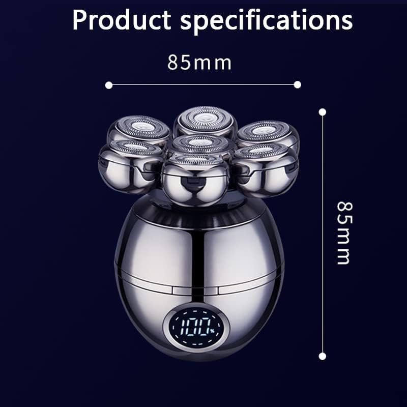 Rasoi elettrici, Rasoio Elettrico 7D for Uomo, Indipendente, con 7 Lame e Testina Galleggiante, Impermeabile, Multifunzione