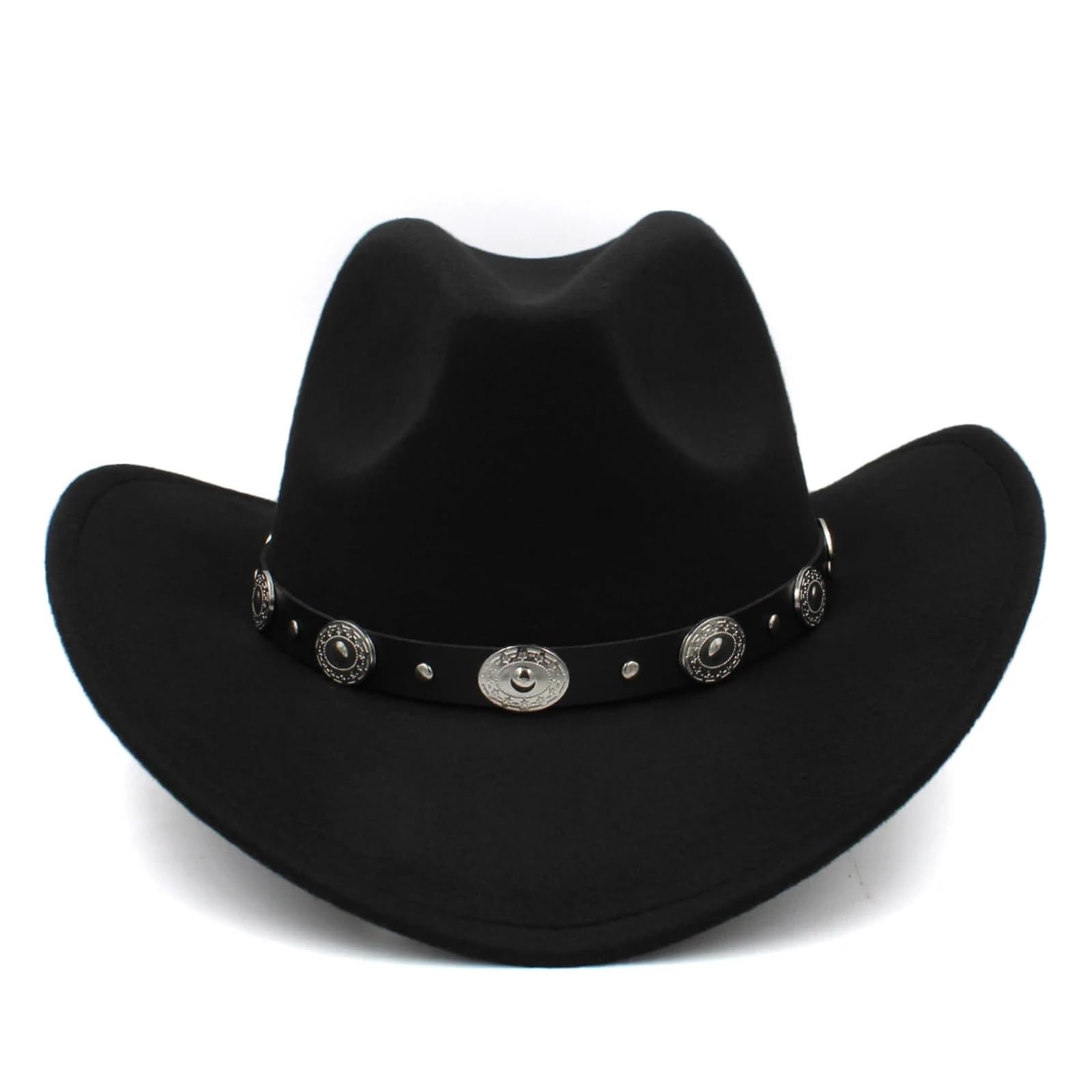 Cappello Cowboy Cappelli da Cowboy Uomo e Donna, a Tesa Larga, Panama, Fedora, Trilby, Jazz, Sombrero, Viaggi Feste