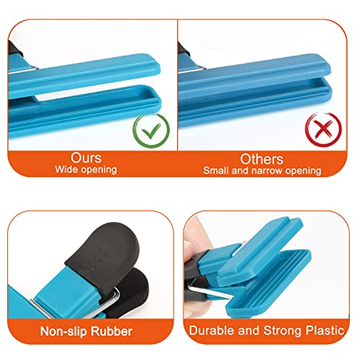 TACGEA Upgrade Wide Open Bag Clips